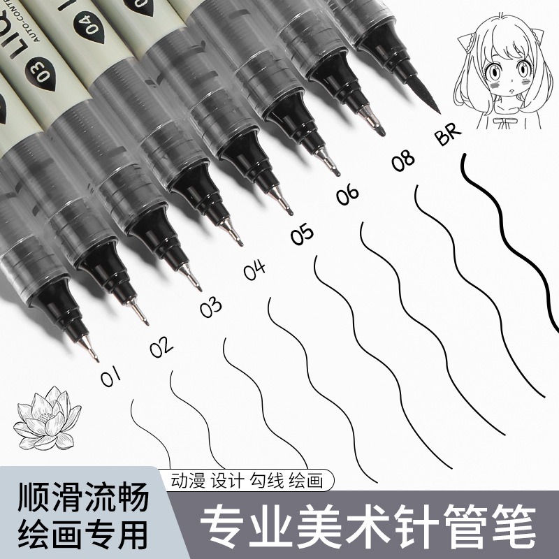 12 Tibs Black Pen Fine Line Sk - Correction Pen Fine review and price