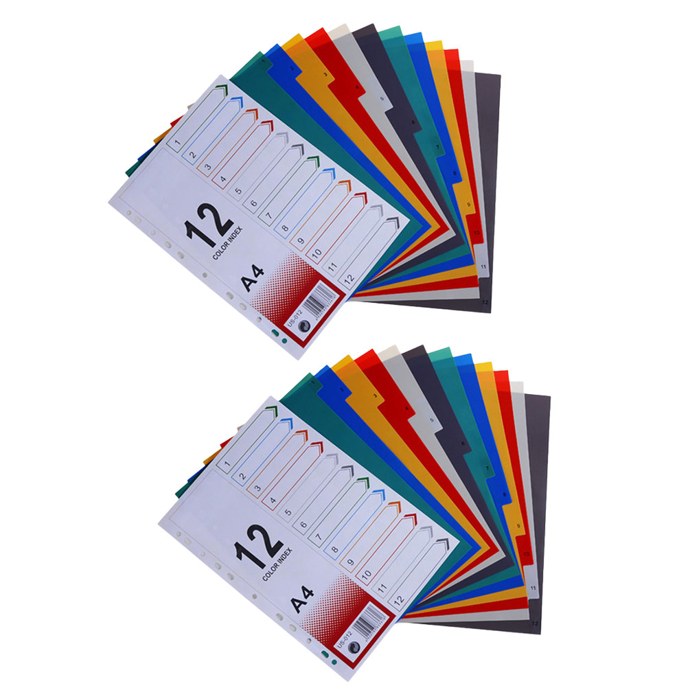 2Pcs Index Paper Refills Divid - Tab Divider A4 review and price