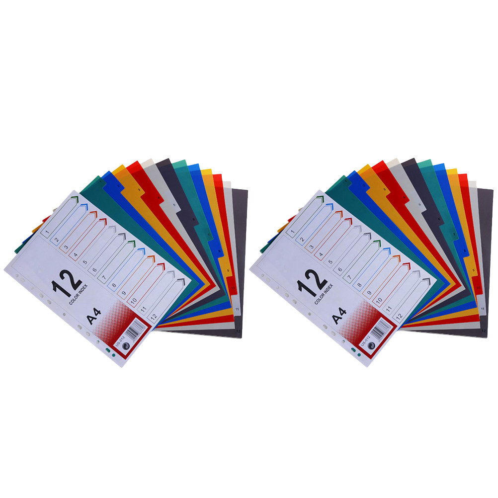 2Pcs Index Paper Refills Divid - Tab Divider A4 review and price