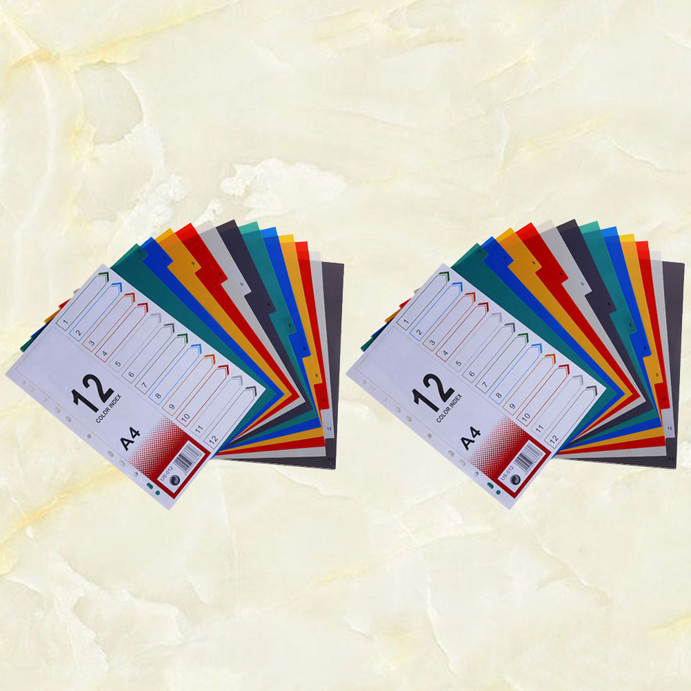 2Pcs Index Paper Refills Divid - Tab Divider A4 review and price