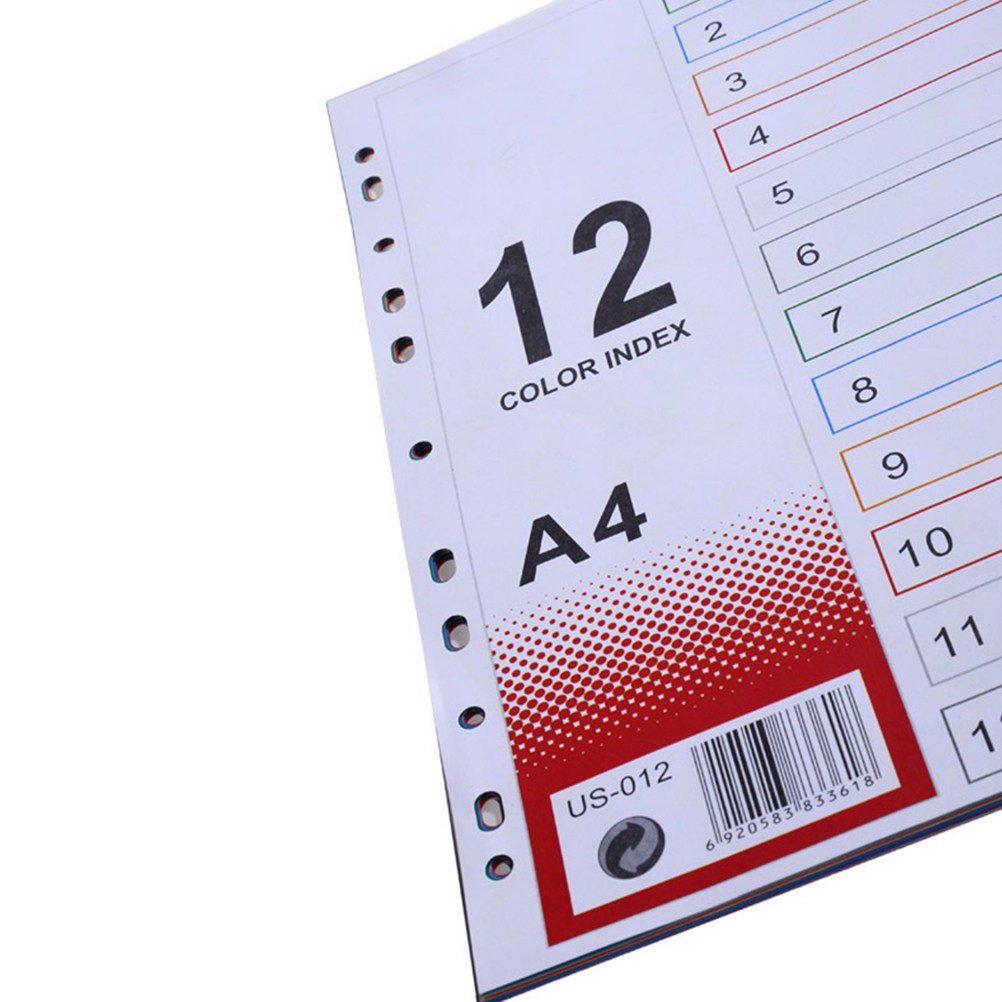 2Pcs Index Paper Refills Divid - Tab Divider A4 review and price