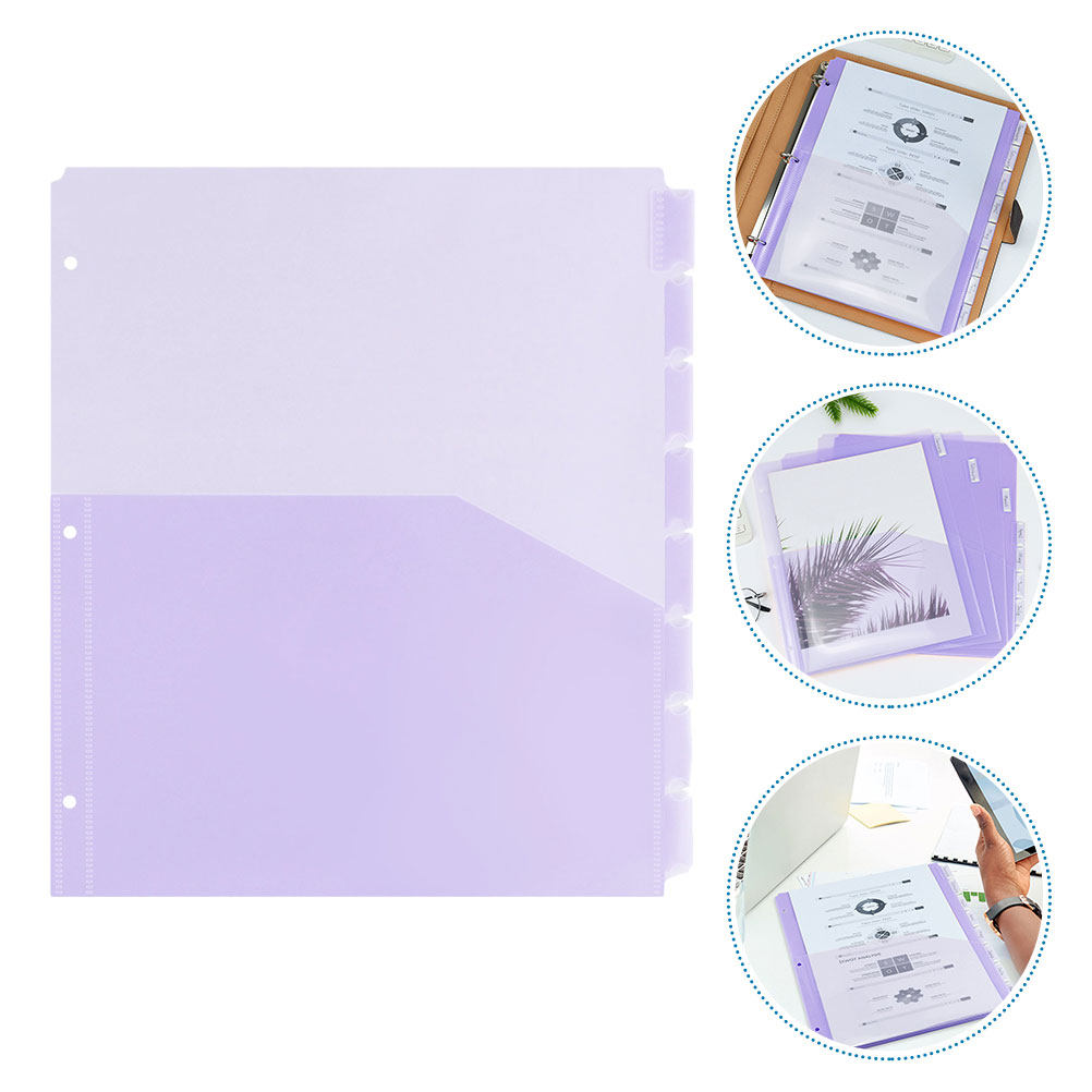 2Sets A4 Plastic Binder Divide - Tab Divider A4 review and price