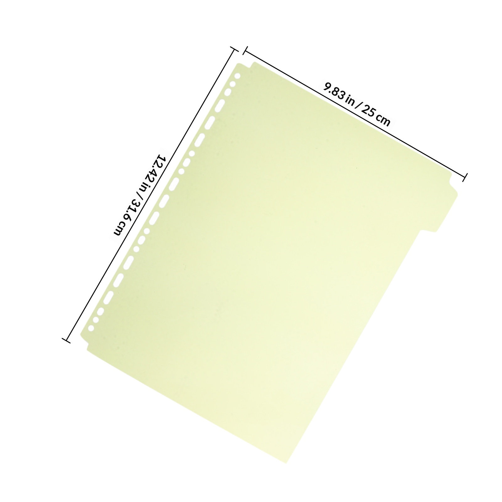 6Pcs Plastic Tabbed Binder Div - Tab Divider A4 review and price