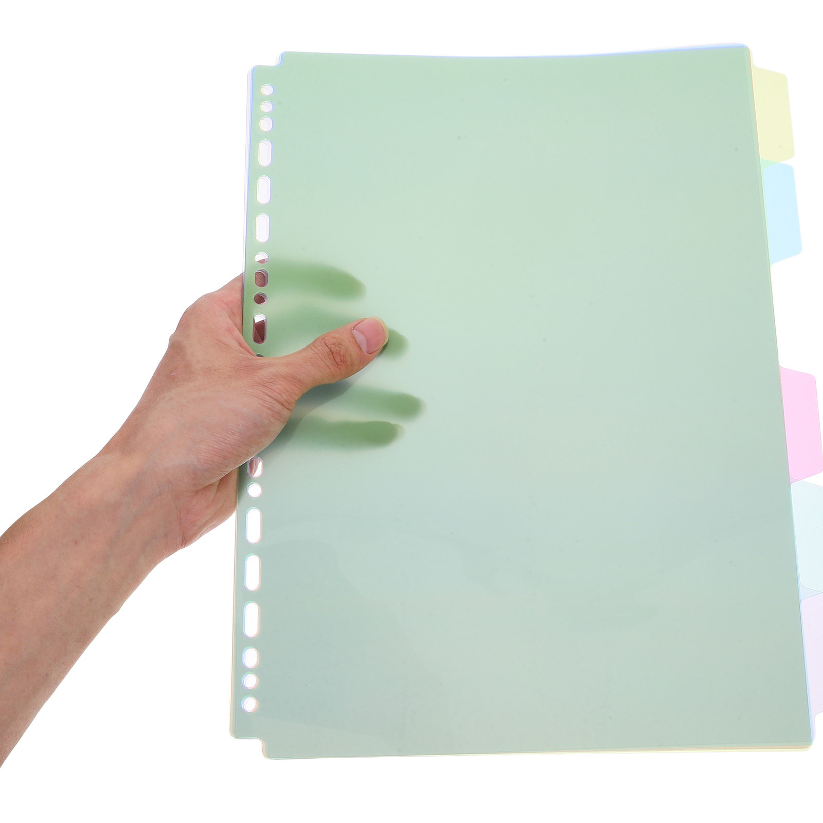6Pcs Plastic Tabbed Binder Div - Tab Divider A4 review and price